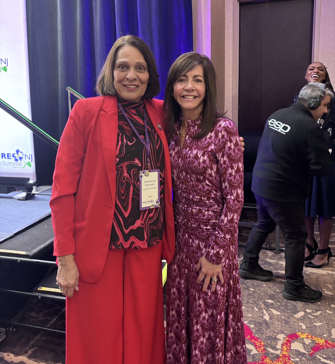 NJLD37's tweet image. Yesterday Shama joined @GovMurphy and @MikieSherrill at @firstladyNJ’s final Nurture NJ Leadership Summit. The day focused on how to foster a more collaborative approach to maternal health, to ensure that the voices of mothers, families, and caregivers shape the solutions.