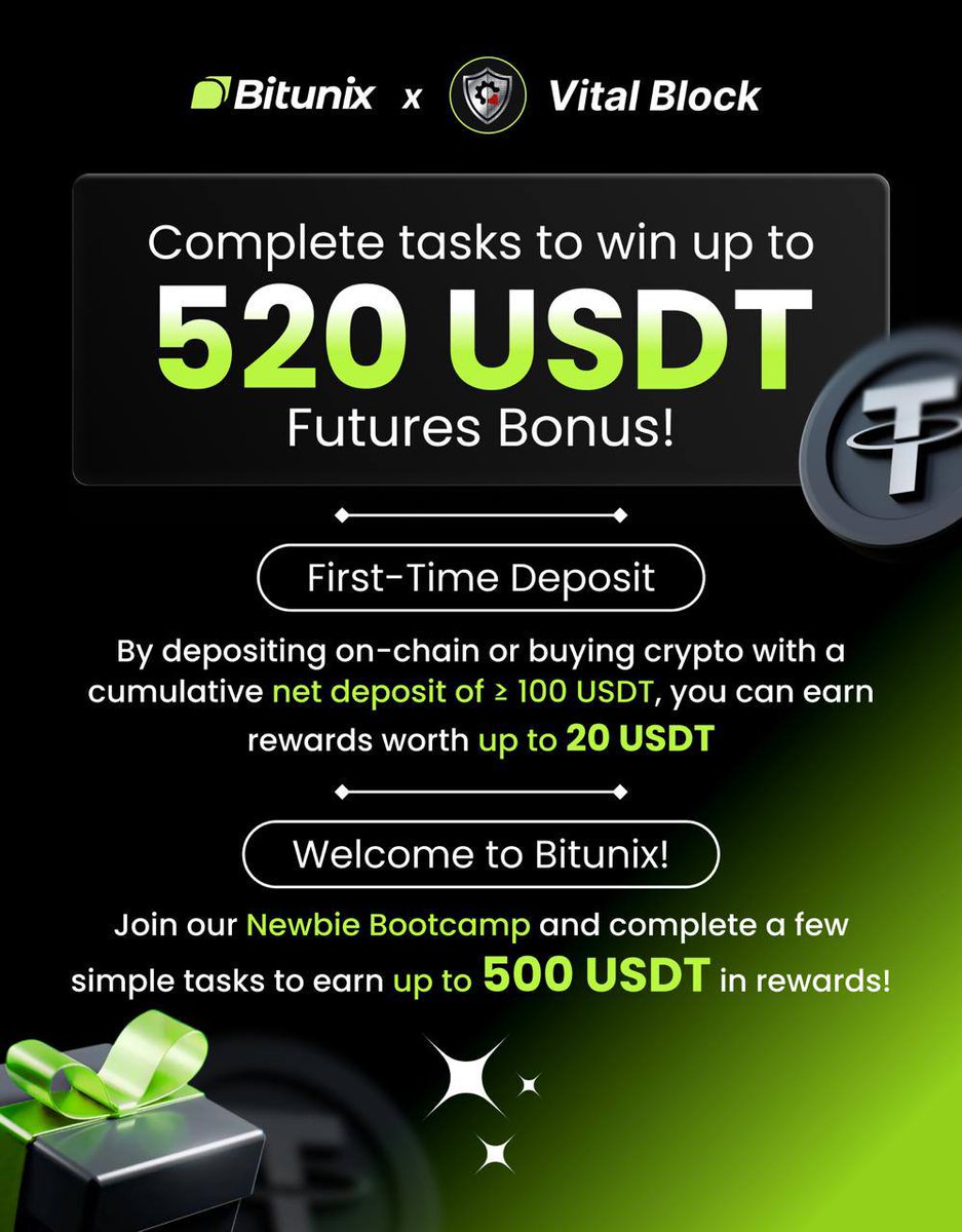 VB_Audit's tweet image. 🚀 Official Partnership Announcement!

We’re excited to announce that @vb_audit is now partnering with @BitunixOfficial to strengthen Web3 security and empower traders with safer, smarter, and more transparent digital asset experiences.

#Vitalblock 🤝 #Bitunix brings you:

🔐…