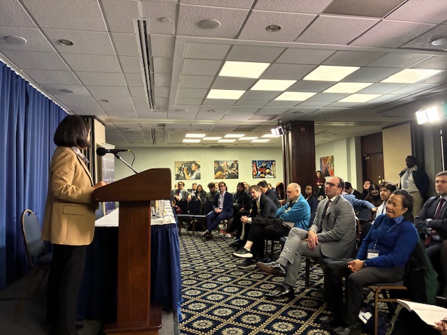 Capitol_Forum's tweet image. Our 2025 Trade &amp;amp; Competition Policy Forum has begun!

In her opening remarks, Ambassador Katherine Tai noted that one of the most important lessons from the supply chain shocks of the pandemic and the Russian invasion of Ukraine is that they are inflationary. “Because of the…