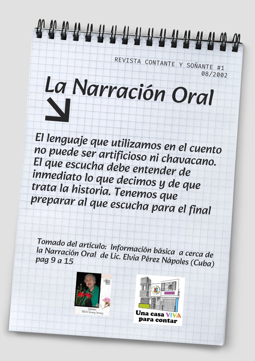 Hoy Elvia Pérez nos recomienda pensar en el final del cuento, No llegar a él y que las personas no se enteren. 
#cuentosycuenterosseco
vaki.co/es/vaki/una-ca…