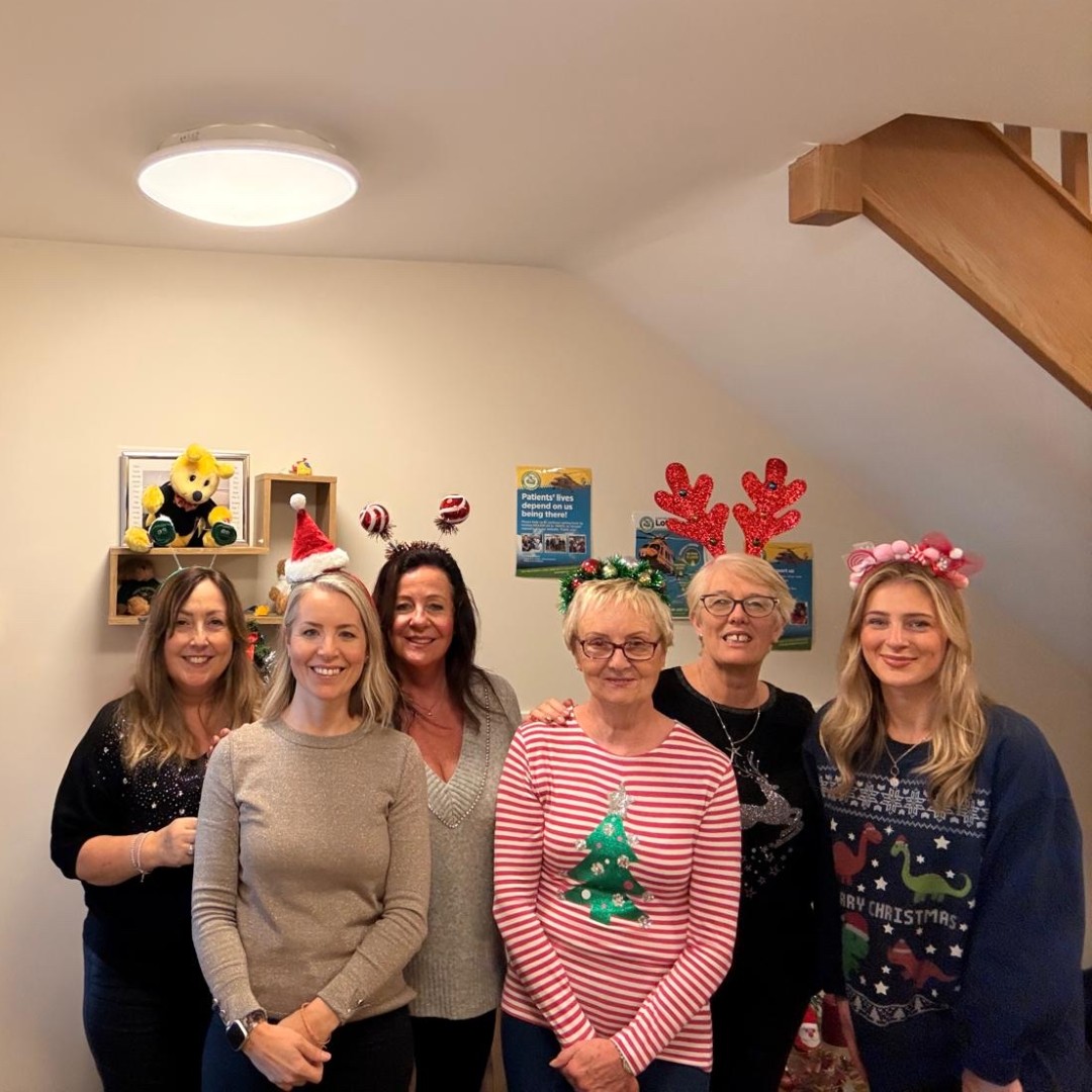 Happy Christmas Jumper Day! 🎄 Here's some of our team in their finest festive knitwear. 

Support us this season with fundraising ideas: dsairambulance.org.uk/festivefundrai… 

Every penny helps our crew on call-outs. Thank you!