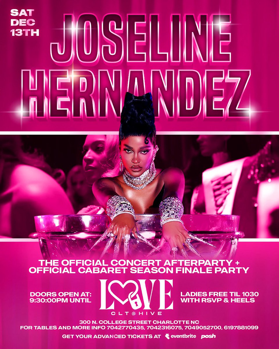 Saturday 12/13 at LOVE CLT 👑 THE OFFICIAL