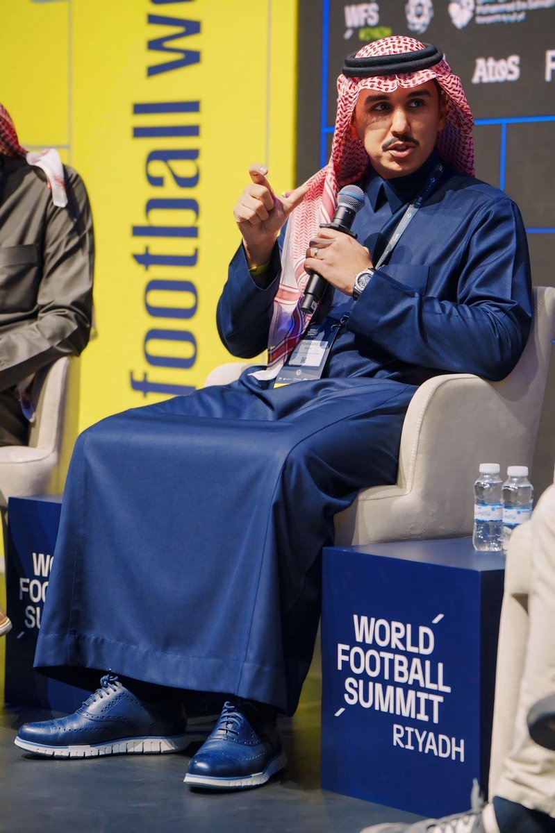 abdulaziz_rha's tweet photo. سعدت بتمثيل مركز موڤ للطب الرياضي الشامل @MOVEcsm في القمة العالمية لكرة القدم المقامة في مدينة الأمير محمد بن سلمان ( مسك ) @MiskKSA في الرياض كمتحدث رئيسي حول كيفية الوقاية من الإصابات الرياضية والطرق المثلى لتكوين رياضي محترف من الناحية الطبية للفئة العمرية ٩-١٧ سنة مع نخبة من المتحدثين العالميين.

#WFSRiyadh