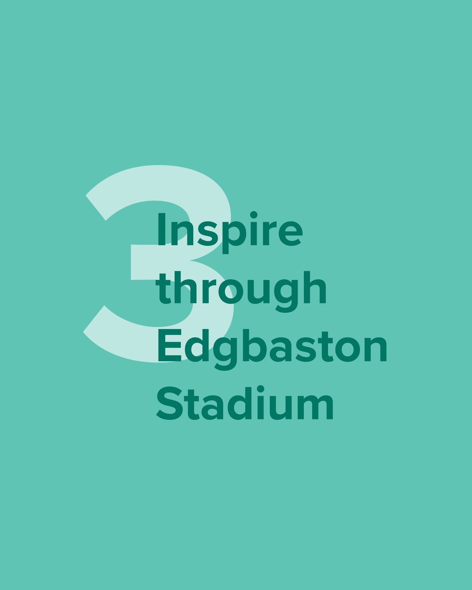 WarwickshireCF's tweet photo. Over the next three years, our aim is simple. We want to promote physical and mental wellbeing, champion skills and training and inspire through Edgbaston Stadium.
#WCF | #WithoutLimits https://t.co/e0dkKQzyJ0