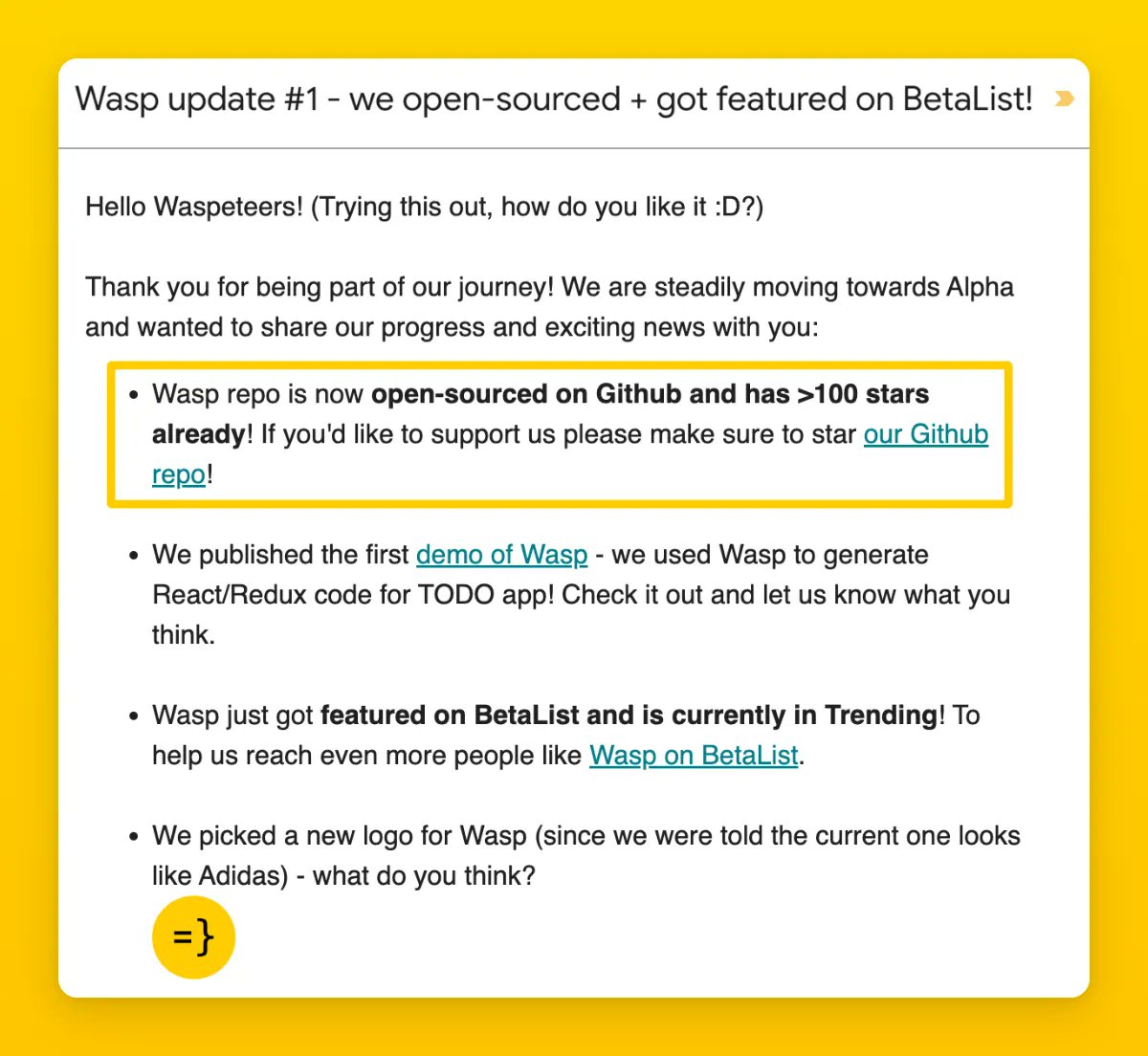 MatijaSosic's tweet image. This happened almost 5 years ago, the first community update we've ever sent. I still remember @MartinSosic and myself being amazed by hitting the milestone of 100 stars on @github

Now at 18k.