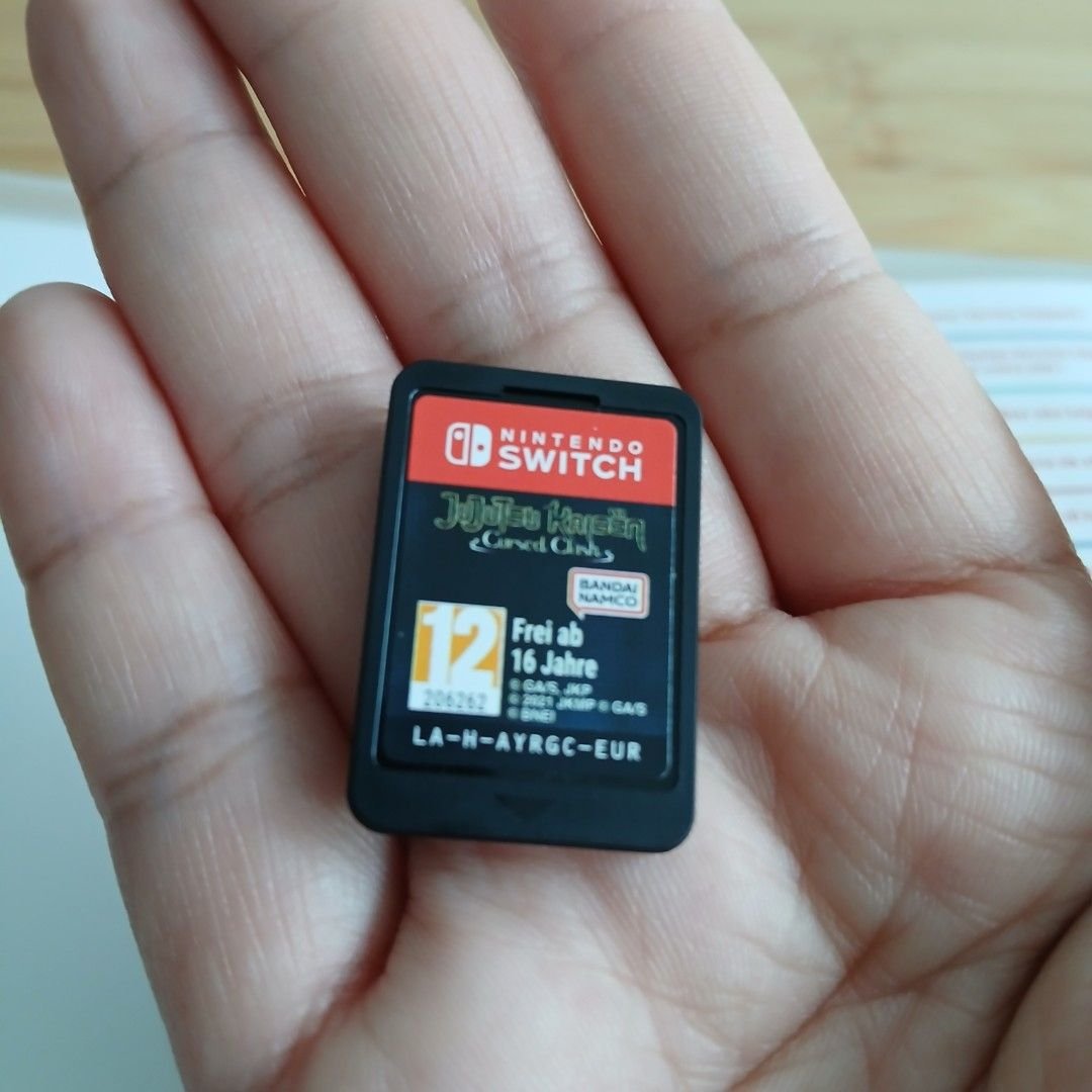 megumeowchi's tweet photo. 💜WTS/LFB💜
[PRELOVED]
[NSW] Nintendo Switch Game - Jujutsu Kaisen Cursed Clash
- Was only used twice
- In excellent condition
- Discount codes and points still claimable as it was not used.
🤍 MOP: GCash / Maya / BPI
🤍 MOD: J&amp;T / SDD https://t.co/SNIw6KmX4y