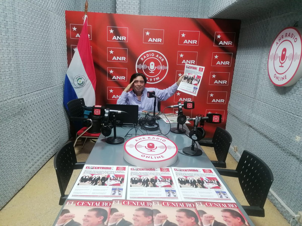 ANR TE ESCUCHA, edición jueves. 
🎙️Conduce: Fernando Ruiz Díaz. 
⭕#EnVivo por la 89.9 FM Radio ANR y a través de la anr.org.py/anr-radio/ 
📲WhatsApp: (0982) 100 663