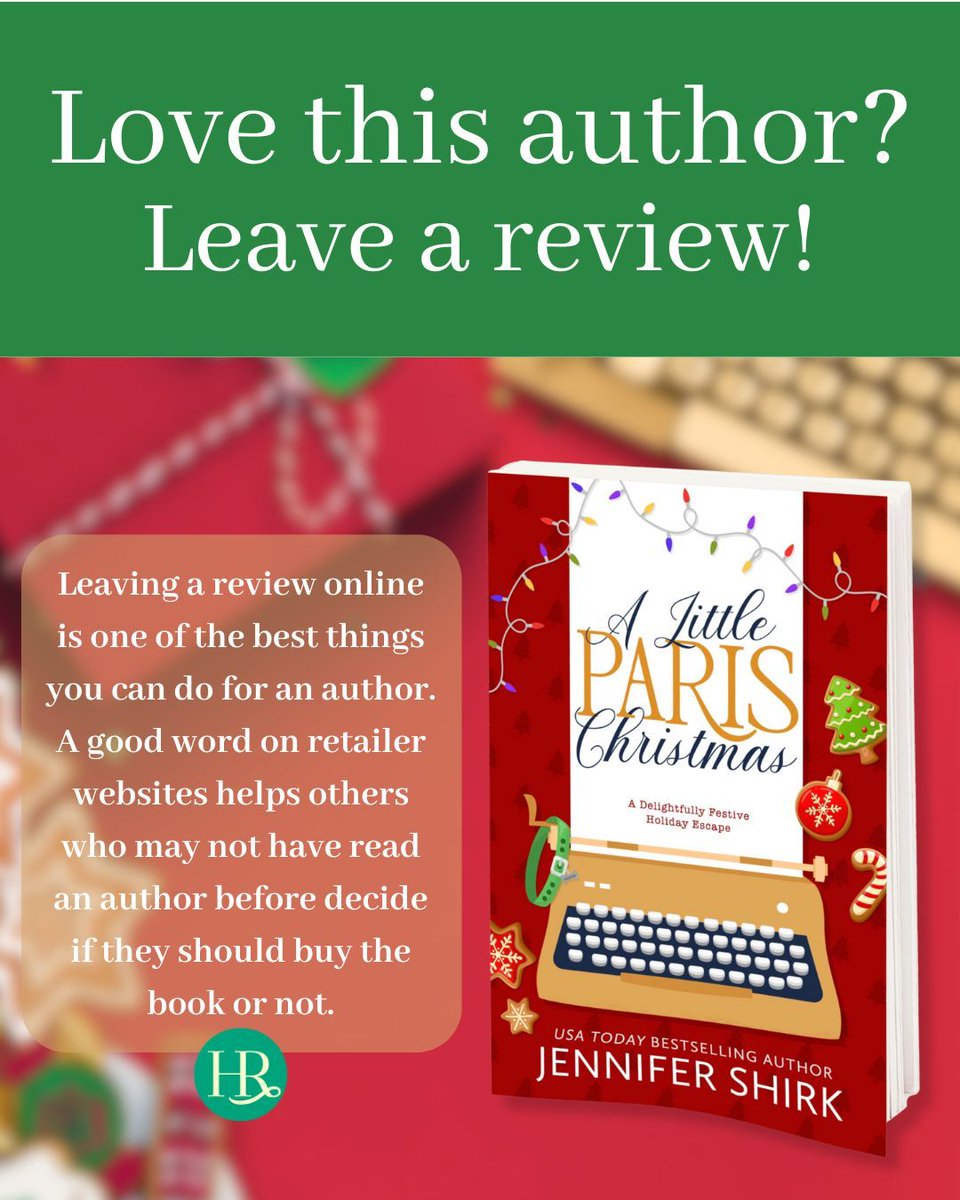 HarpethRoad's tweet photo. Did A Little Paris Christmas sweep you away to charming Paris, Pennsylvania? We’d be thrilled if you shared your thoughts in a review! 🎄

Your feedback helps @jennifershirk’s festive story reach even more readers ready for a heartwarming escape. 💕 https://t.co/Lb6wYG4bw2