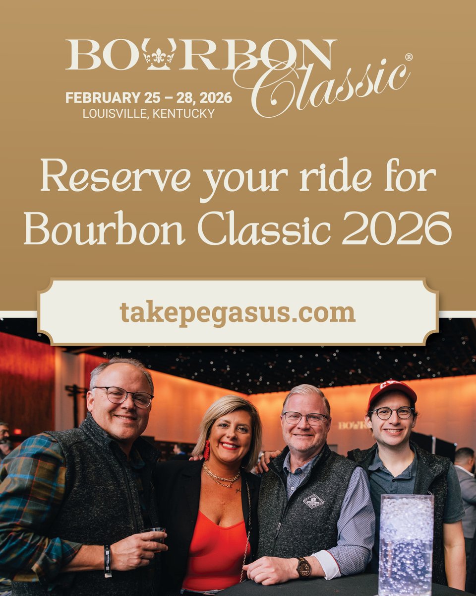 🥃 Congratulations to @TakePegasus chauffeur Tony Threets, winner at the Rose Awards. Book your Pegasus shuttle to ensure you arrive at Bourbon Classic in style. takepegasus.com
 
#BourbonClassic #TakePegasus #LouisvilleEvents