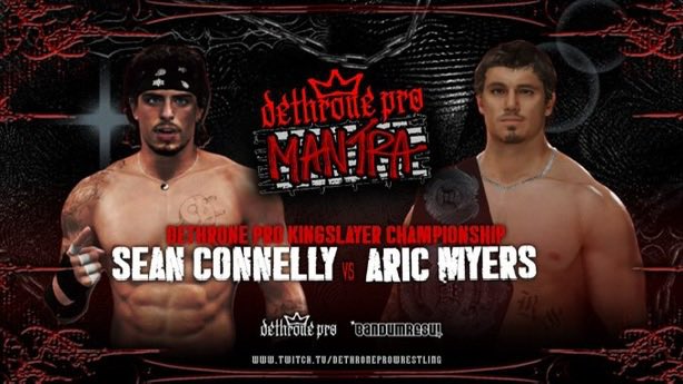 TOMORROW Dethrone Pro Wrestling is back with MANTRA. We’re in Atlanta, for Episode 7. 

- Jenkynz starts opens MANTRA
- Connelly vs Myers (c) Kingslayer Championship
Main Event: 8 Women Ladder Match for the Queendom World Championship
+ More

3PM EST