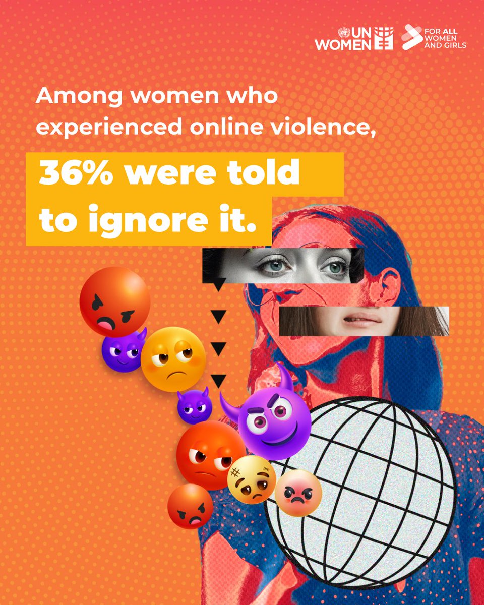 الصمت لا يعني الأمان. يجب أن نأخذ الإساءة الإلكترونية على محمل الجد. 
Silence doesn’t equal safety, we must take online abuse seriously. 

#لا_مبرر #16يومًا #لكل_النساء_والفتيات
#16Days #NoExcuse #ForAllWomenAndGirls