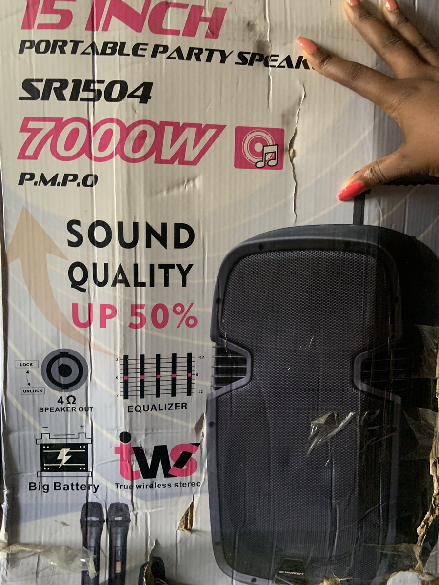 I just got a new Public Address System for my open-air preachings and I’m so excited 🙈. A huge thank you to the Good Samaritan who made this possible. The gospel will keep prevailing on my account!