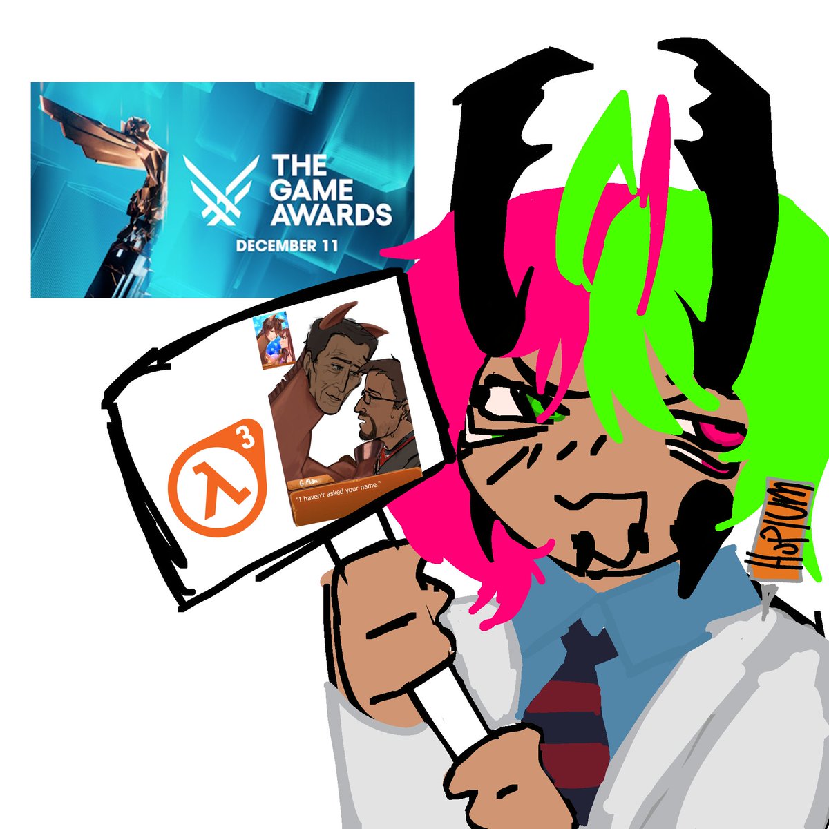 streamign the game awar ! ggman drawing beforehand 🫡 (potentially with an esteemed guest) at 16:30 est!!!!!