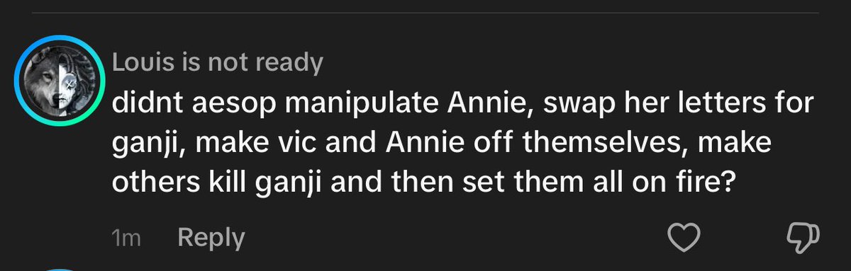 Sometimes I wonder if some people are just playing a different idv that I don’t know about bc how do you even get to this conclusion