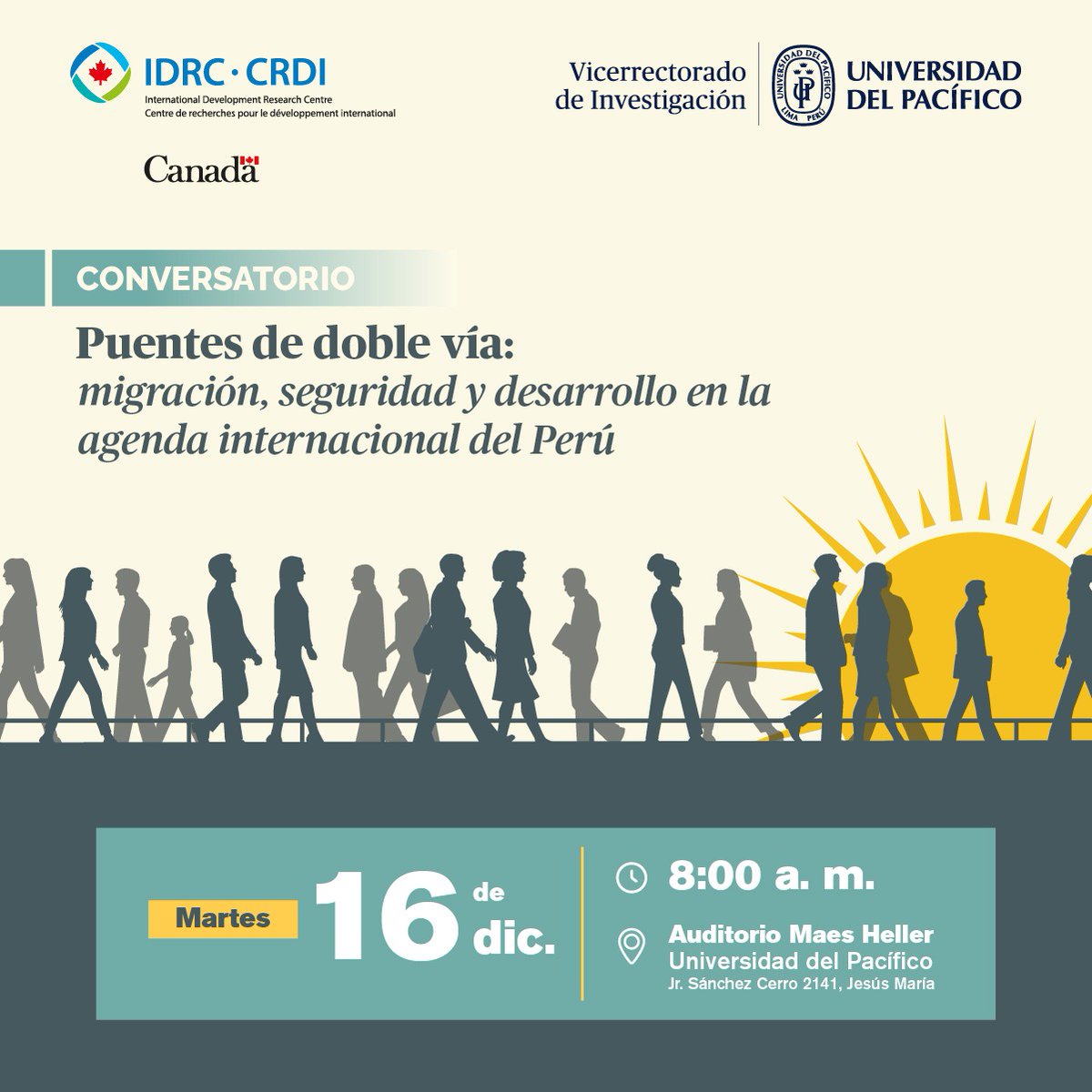 Cátedra de Migraciones - Universidad del Pacifico tweet media