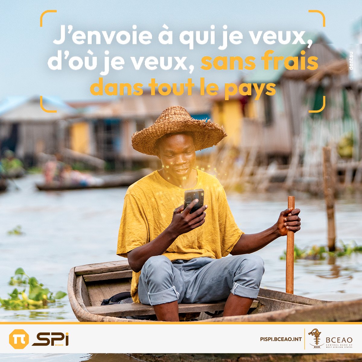 Avec PI, les transactions sont simples, rapides et sécurisées dans toute la zone UEMOA. Envoyez ou recevez de l’argent en quelques secondes, à tout moment, sans vous soucier du réseau ou de la banque du bénéficiaire.

Cliquez ici pispi.bceao.int
#PISPI
#BCEAO