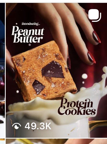 lexevan's tweet image. We have 3k followers.
This photo carousel got 50k views. 🤯

Grab your PB Protein Cookies at lexbakes.com