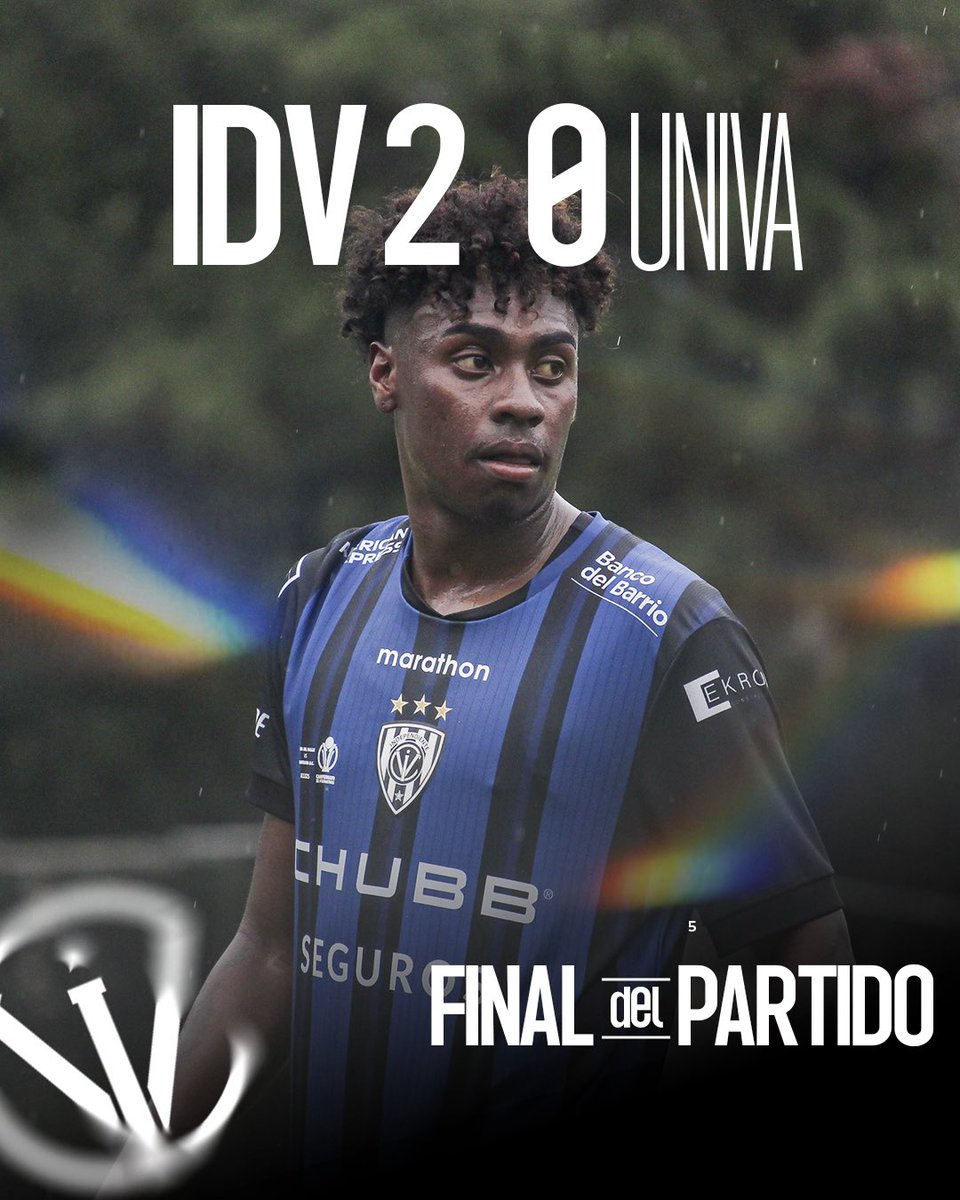 IDV_Formativas's tweet photo. Sub 20 | Final del partido 🕣 #CopaXerem 🇧🇷 #IDV 2-0 Univassouras 
⚽️ Elkin Ruíz 
⚽️ Gipson Preciado https://t.co/YBr1O6j2Az
