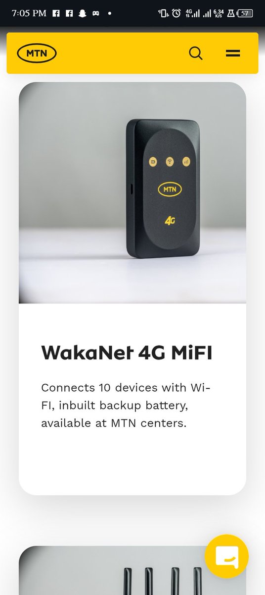 BrandMediaHub's tweet photo. @mtnug  hey, what data packages are available for this  wakanet 4g mifi. Does it have speed packages? https://t.co/NdcNZi8q5t