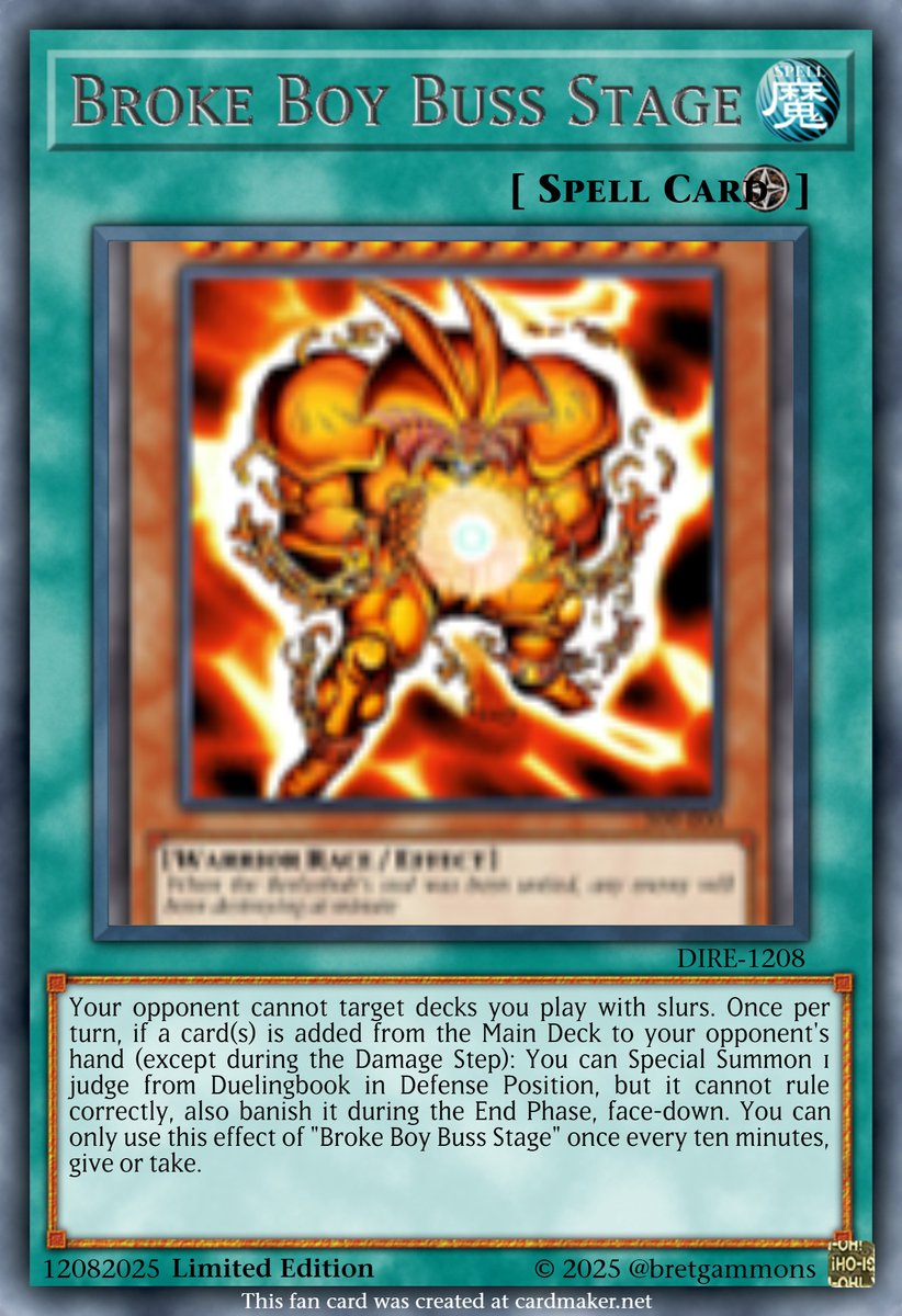Can't believe this card is unpointed in Genecis. #yugioh #duelingbook