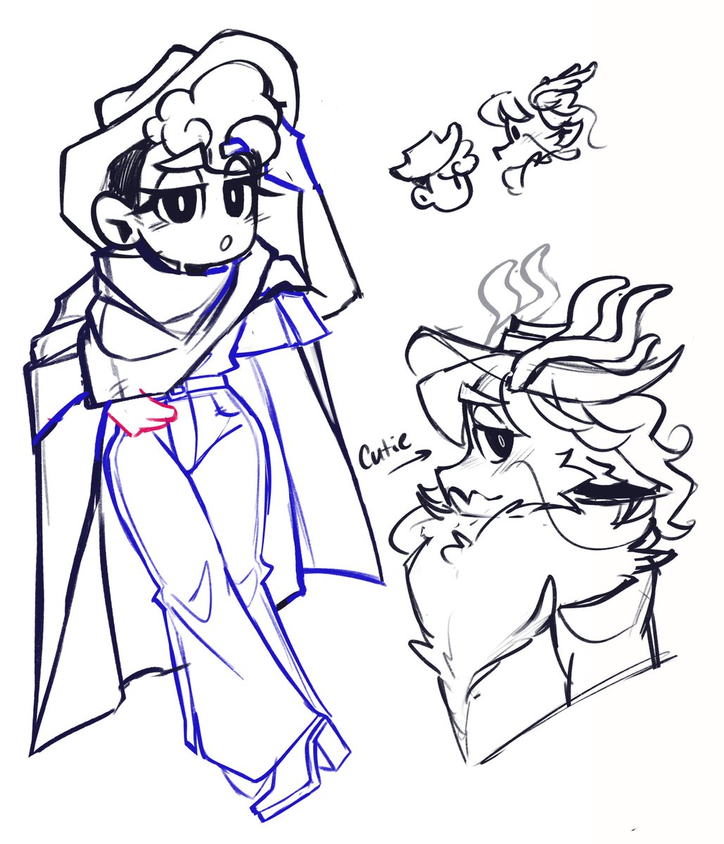 Doodles from stream!  ✨