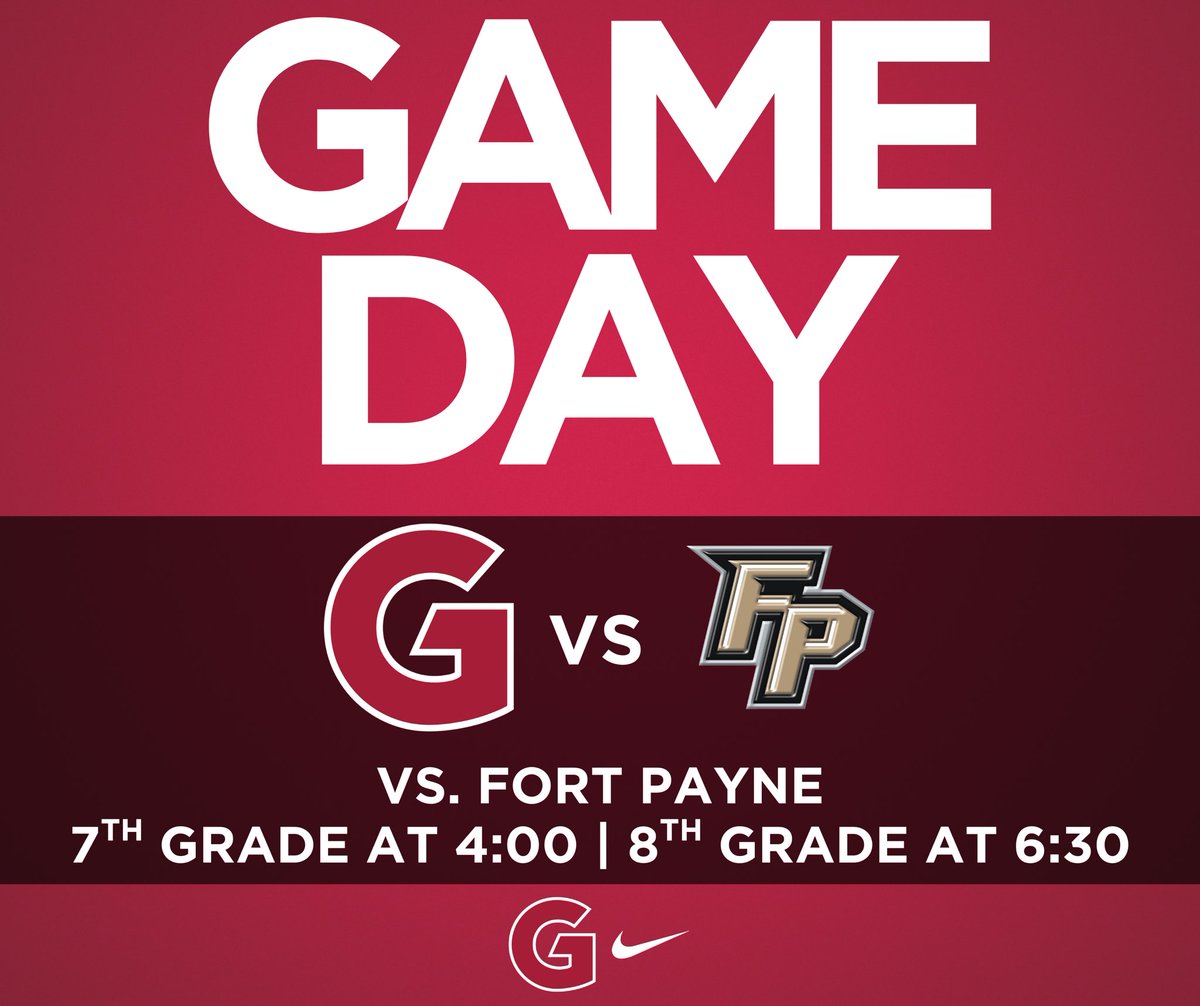 GMSwbb's tweet photo. 7th and 8th grade girls are at home tonight against Fort Payne!🏀🐾
Tip off times:
7th grade at 4
8th grade at 6:30 https://t.co/IAcPQve7sZ