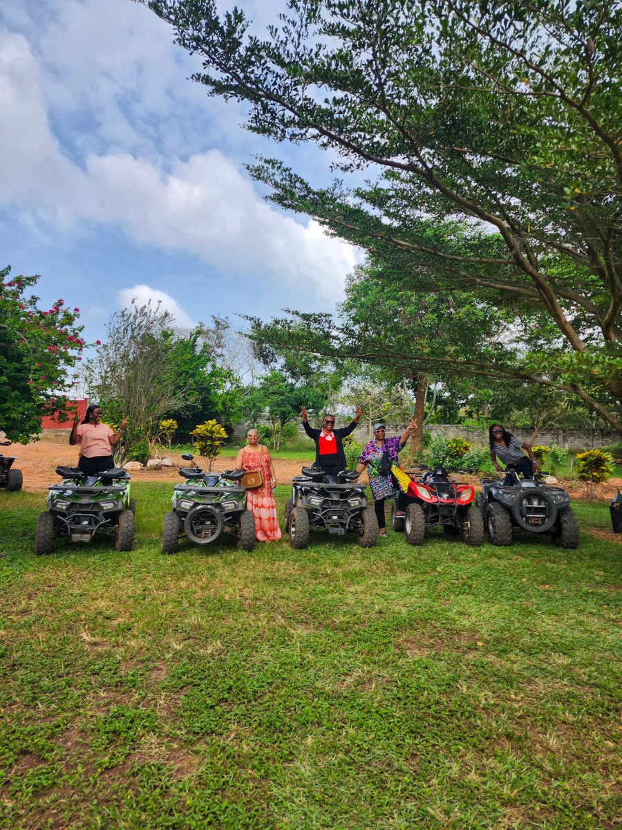 ewm_tours's tweet photo. We hosted these lovely ladies on an ATV &amp; Aburi Day Tour last month ✨

#Ghanatours #Aburi #Ghana https://t.co/5lnLXbRokx