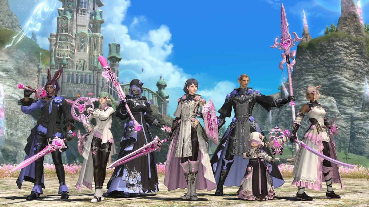 Oh my- this gear is B-E-A-utiful and I see roses on the pieces too! This is so perfect for me! 7.4 is shaping up so well! 
#ffxiv