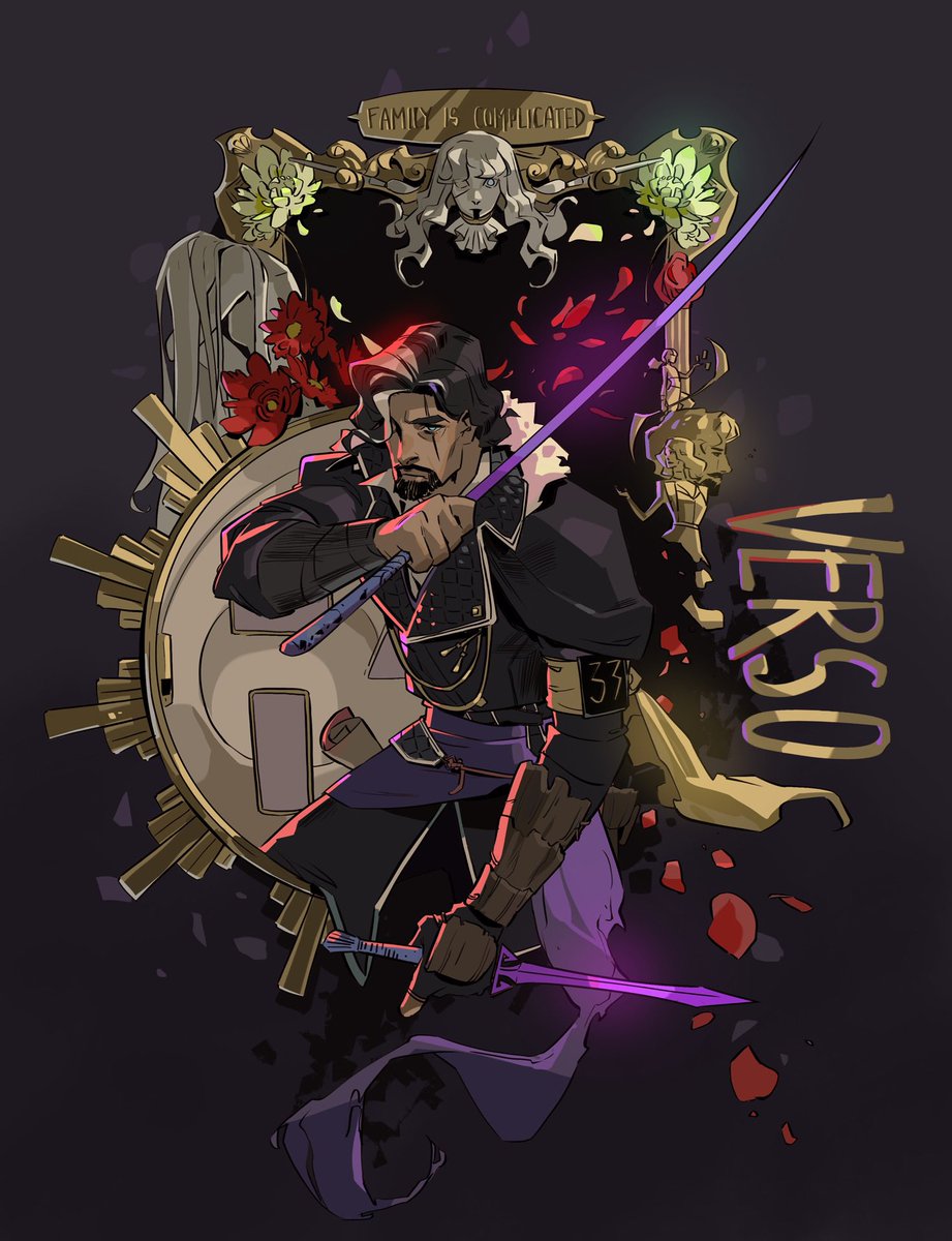 The_Ben_Starr's tweet image. To celebrate Expedition 33 and Hades II both being up for GOTY, here is an original artwork of Verso drawn in the Hades art style by Jen Zee of Supergiant Games. #TheGameAwards