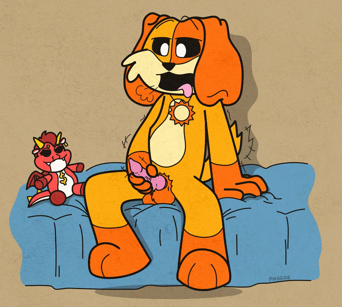 Quick picture of his counterpart.
They hate each other so much~ ;3
#payday #simonsmoke #dogday #PoppyPlaytime #PoppyPlaytimefanart #nightmarecritters #SmilingCritters