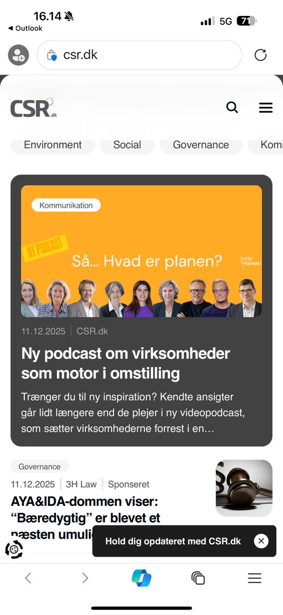 Så… Hvad er planen?
Podcasten er et opråb til alle, der vil have Europa reelt tilbage på sporet. 
Jeg introducerer en handlingsaktør, hvis vi skal nå en ansvarlig omstilling, mens vi kan: Jeg vil have virksomhederne og markedskræfterne sat forrest! 

lottehansen.dk/podcast