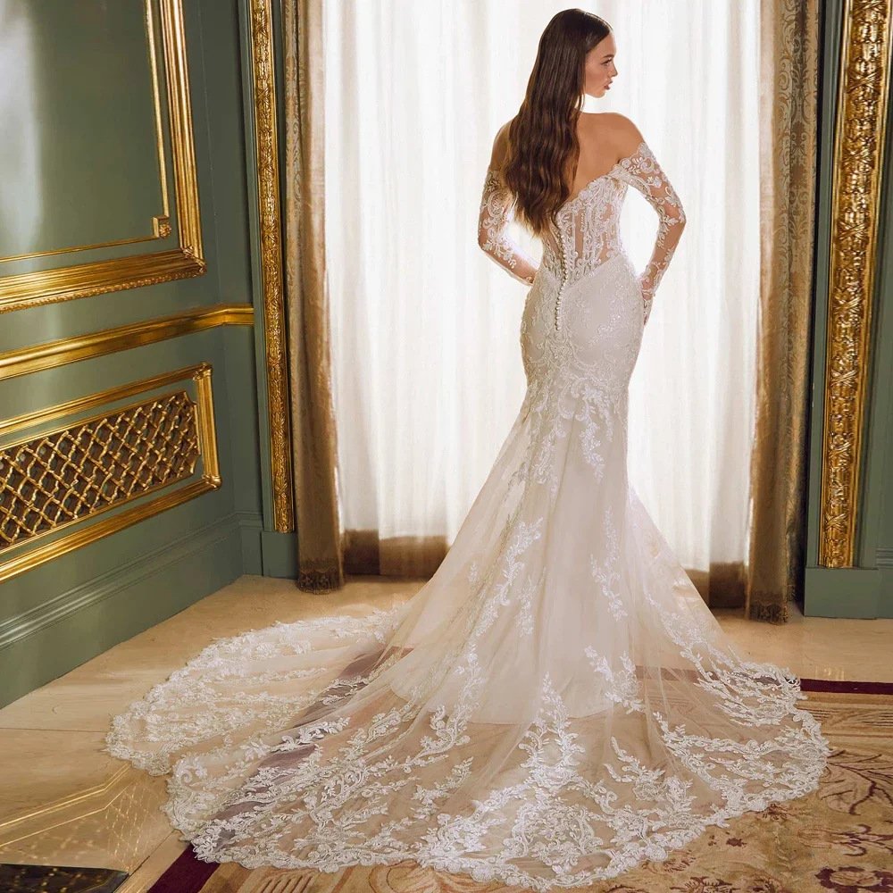 MonalishaM2's tweet photo. Discover the perfect blend of elegance and sophistication with this stunning off-shoulder lace long sleeve fishtail gown at https://t.co/xC6euZEcH7

#baayiaa #shoppingonline #weddingdress #bridalmakeup #bridal #trendingreel #virralpost https://t.co/dDhL8iRGV3