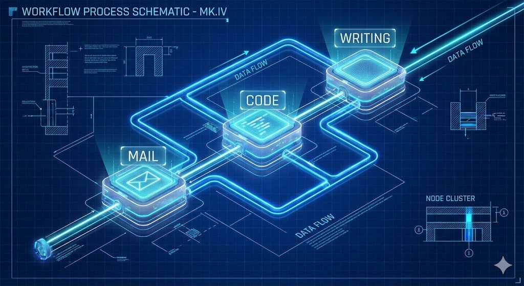 BonanoK71842's tweet image. Automating the automation. We aren&apos;t just writing prompts anymore; we&apos;re designing recursive agentic loops that self-correct in real-time. Your workflow should run while you sleep. The pilot is now the autopilot, steering through the noise. #AIWorkflow #ProductivityHacks