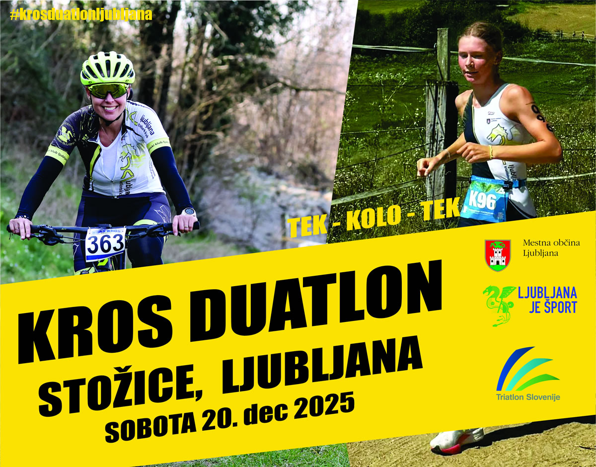 Kros duatlon Ljubljana: povezovanje kolesarjev in triatloncev na poti do novega kolesarskega centra v Stožicah - prijavim.se - via @prijavim_se prijavim.se/index_page/new…