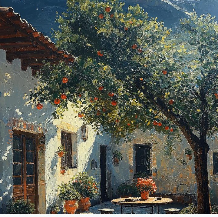 SilviaChaves5's tweet image. Luces en el #patio. Juan Brufal