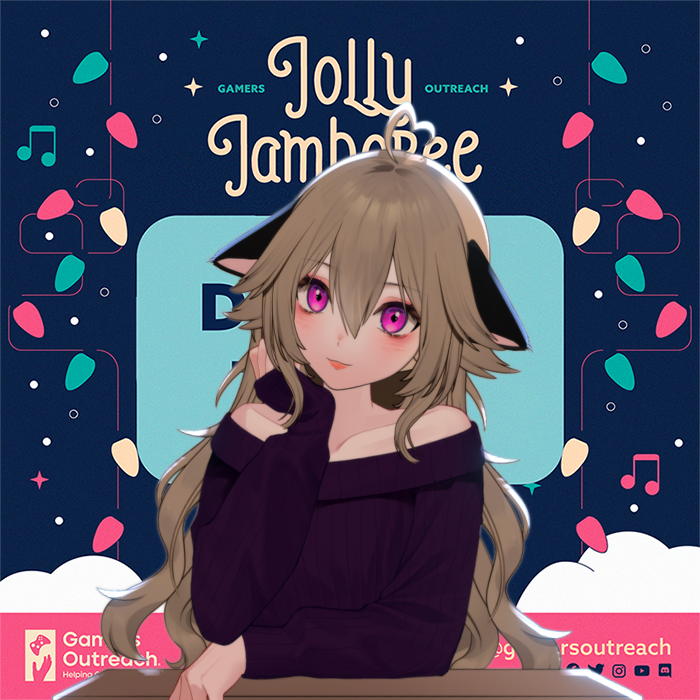 Day 1 of Jolly Jamboree || Come hang out while we host for <a href="/GamersOutreach/">Gamers Outreach</a> 

Stream start: 12pm EST 
-Finishing the Dark Anthology Season 1 stories w/ <a href="/depressed_moth/">Depressed_Moth</a> 
- Minecraft build planning with <a href="/Pandi94Andi/">AndiPandi94</a> 
Donation incentives are available, shown below!