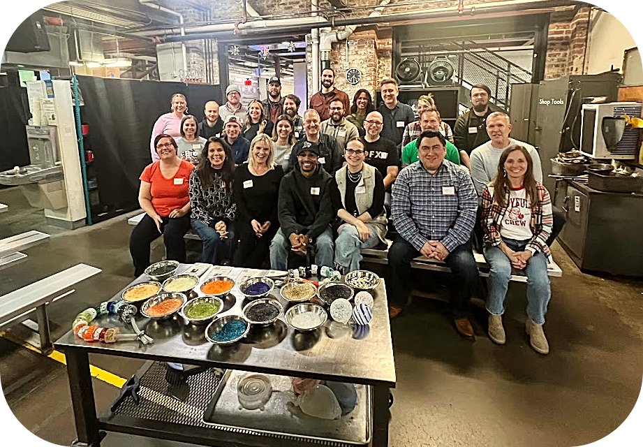 OpenArcNet's tweet image. Nothing kicks off the season like getting together with our team for some holiday cheer—and this year we took it to a whole new level with glass blowing! From shaping molten glass to cheering each other on, it was the perfect mix of creativity, laughter, and festive spirit.