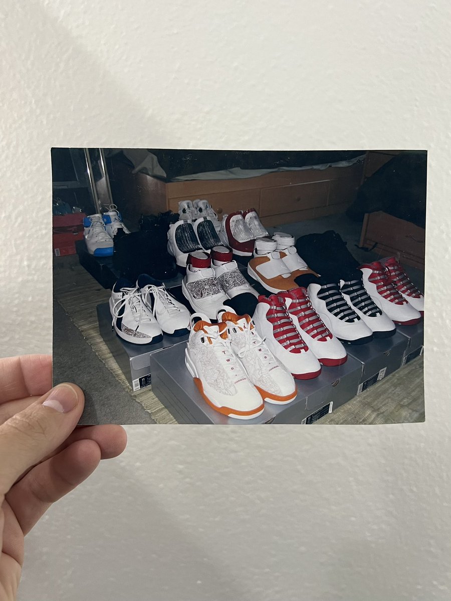 QiasOmar's tweet image. My sneaker collection in high school