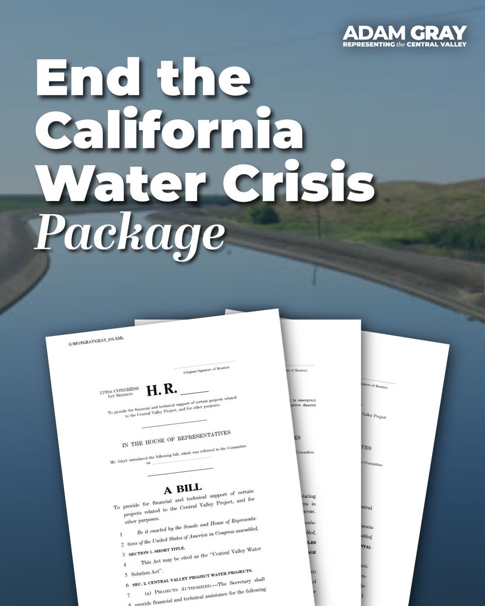 Congressman Adam Gray tweet media