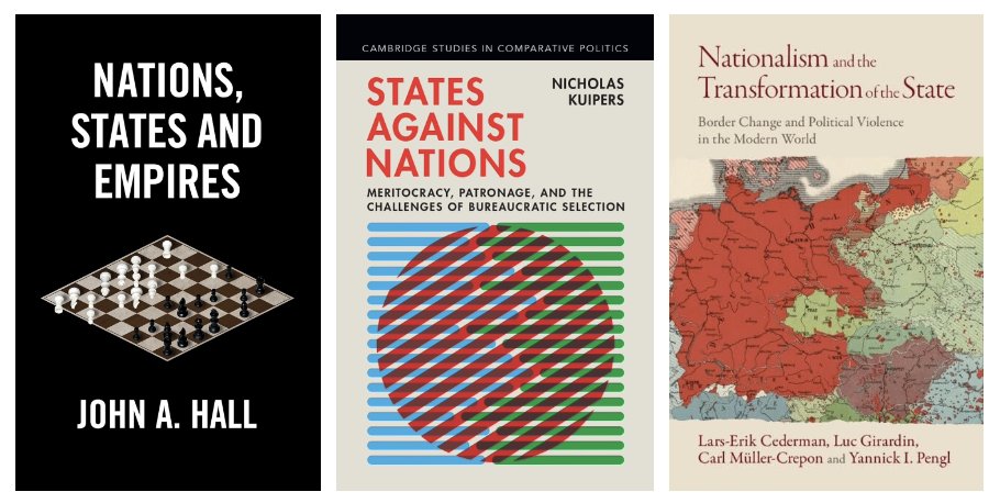 Some Recent Books on States and Nations

These are some recent works by sociologists and political scientists on states and nations and their relationship. They address key questions in the social sciences.

The book by Cederman et al. is open access: cambridge.org/core/books/nat…