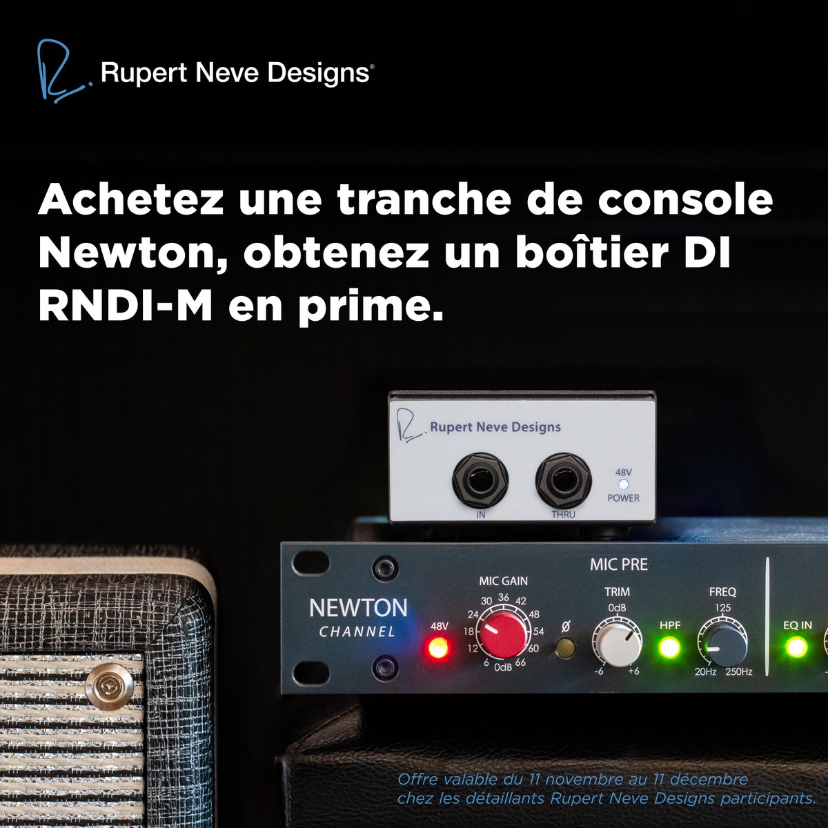 YSL_Pro's tweet image. ENDS TODAY!

Last day to take advantage of the FREE @Rupert_Neve RNDI-M when you purchase their famed Newton Channel.

Interested? Grab this deal before end of day today!