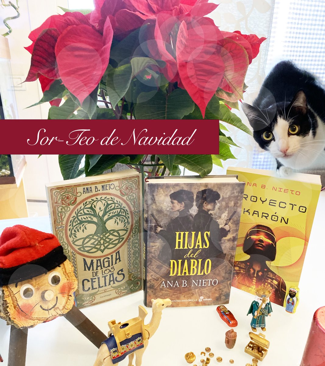 👑 ¿Melchor, Gaspar o Baltasar? 👑 

Vuelve nuestro Gran SOR-TEO navideño hasta el próximo jueves 18 🥳:

🎁 Like, RT y aquí debajo me dices qué libro te gustaría recibir en tu casa:

💚 "Magia de los celtas": no ficción
❤️ "Hijas del diablo": novela histórica
💛 "Proyecto