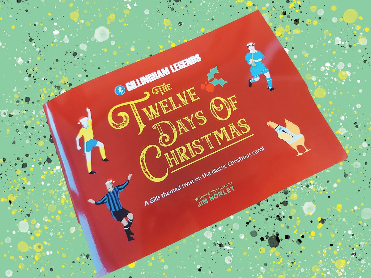 GILLS 12 DAYS OF CHRISTMAS BOOK

Based on the classic Christmas carol but with an amusing Gills related twist. Featuring the likes of Gills Legends Steve Lovell, Simon King, Ady Pennock and many more

Just £4 from gillinghamlegends.com

#Gills #GFC #Gillingham