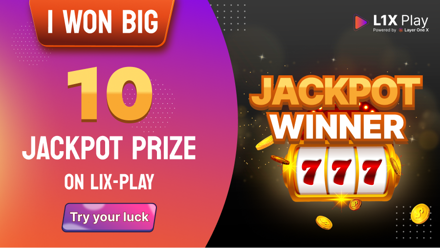 🎰 I just won 10 L1XP on L1X-Plays Jackpot Spin with <a href="/LayerOneX/">LayerOneX</a> 🎉

Try your luck → play.l1xapp.com 

#LayerOneX #L1XPlay