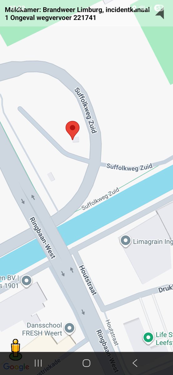 Ongeval wegvervoer in Weert