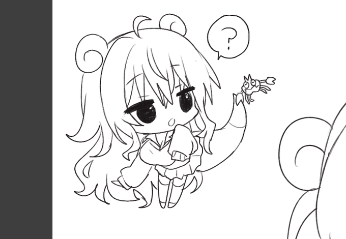 こんな時間に描いちゃってるぅぅ寝なければ… 