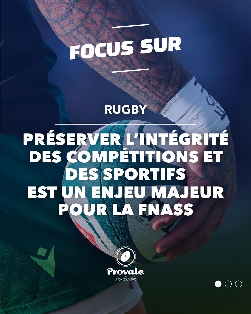 FNASS_'s tweet image. 🔎 Focus sur les sensibilisations aux paris sportifs &amp;amp; au dopage effectuées par nos syndicats membres

➡️ Enjeu majeur pour la FNASS, la sensibilisation sur ces deux thématiques est rendue possible grâce aux forces éducative, informative &amp;amp; préventive ds syndicats membres.

#rugby