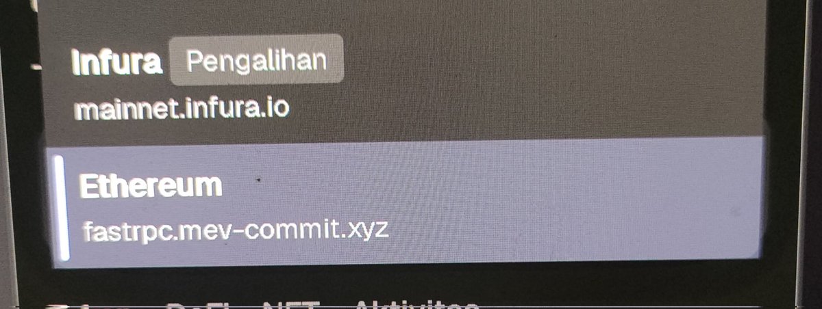 rahardhiar's tweet photo. Just activated FastRPC on MetaMask ⚡️

Super smooth setup, ready for FAST execution + MEV flowing back into the ecosystem.

Early, FAST, and locked in. 🏎️🔥

@Fast_Protocol

#FastRPC #FAST

Terjemahkan postingan https://t.co/JhW9ay1Znb