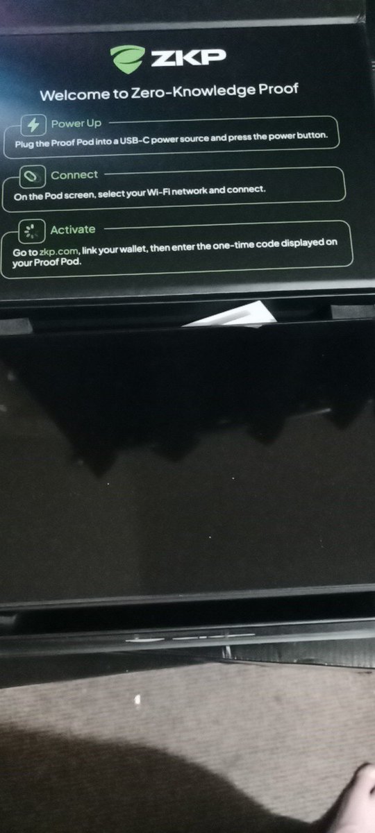 BeFreeIOM's tweet image. !!!ZKP!!!
Zero knowledge proof pod is here!
So guys no, zkp is not a scam is legit AF.
Don't stay behind.
