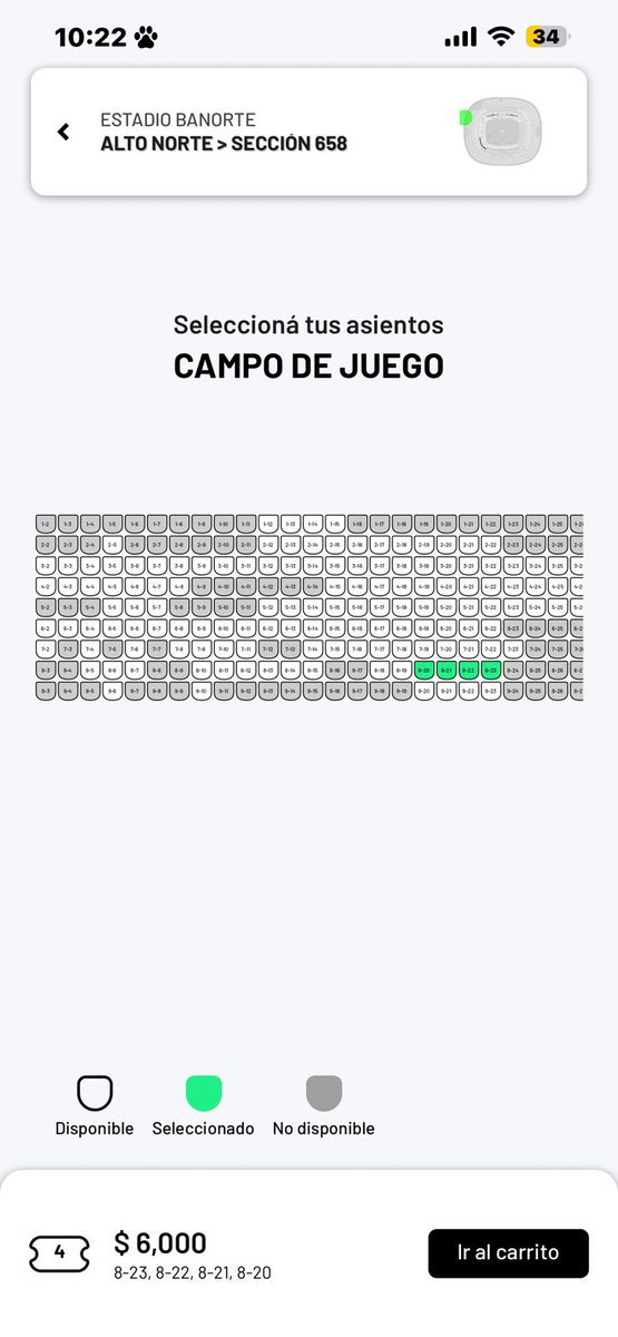 Kenvak_23's tweet photo. ¡HDP! @Fankisports 1:28 MIN ESPERANDO TOCO EL LUGAR 8 MIL SE ESCOGIERON LOS LUGARES  QUE POR CIERTO YA SOLO HAY EN ALTO NORTEY A LA HORA DE PAGAR NO PERMITIÓ Y NO DEJA AVANZAR, NO SOY BOTS Y ÉSTO ES UNA MEGA BURLA Y ESTAFA TOTAL. ASÍ NO SE PUEDE.... 😡
@Profeco HAZ LO TUYO. https://t.co/BDp4a7IL2J